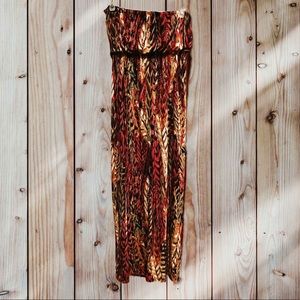 Tube top Maxi Dress. Size M